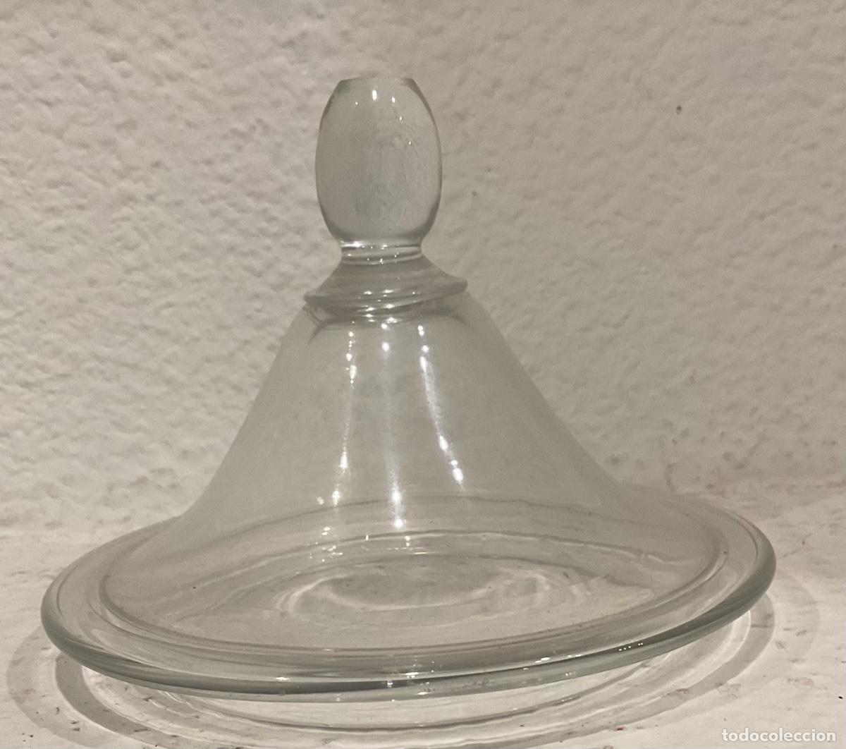 Joyeria: BOMBONERA DE CRISTAL Y PLATA de 37cm - Foto 8