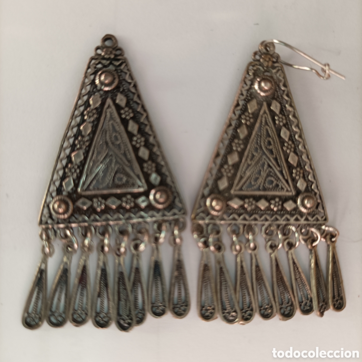 Joyeria: Pendientes en plata de ley 925 ml - Foto 2