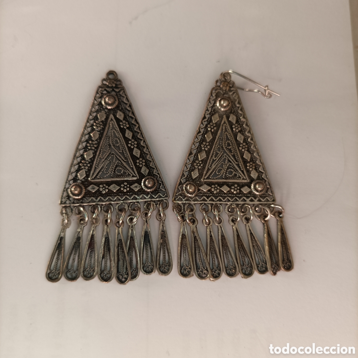 Joyeria: Pendientes en plata de ley 925 ml - Foto 1