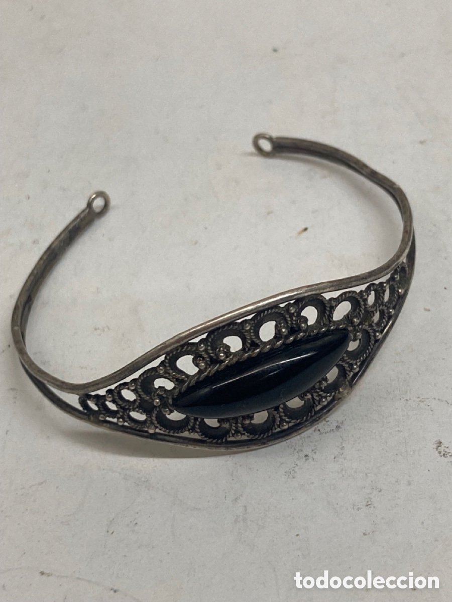 Joyeria: Pulsera de plata y &oacute;nix - Foto 1