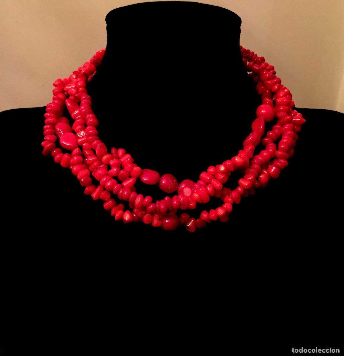 Joyeria: COLLAR LARGO DE CORAL NATURAL - 172 CM - Foto 1