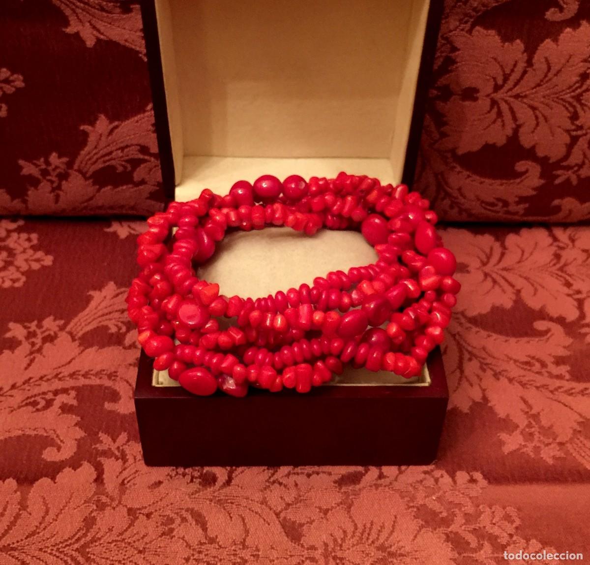 Joyeria: COLLAR LARGO DE CORAL NATURAL - 172 CM - Foto 3