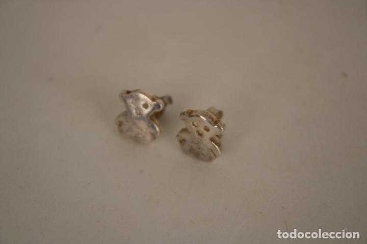 Joaillerie: pendientes tous en plata de ley