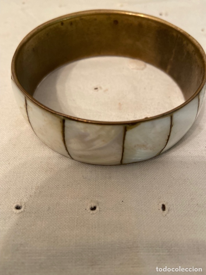 Joyeria: Pulsera nacar vintage - Foto 1
