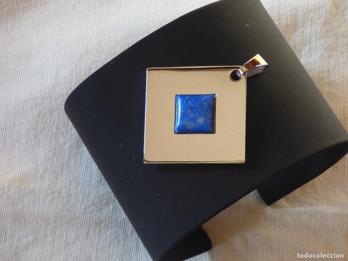 Joyeria: colgante,acero y murano. - Foto 1