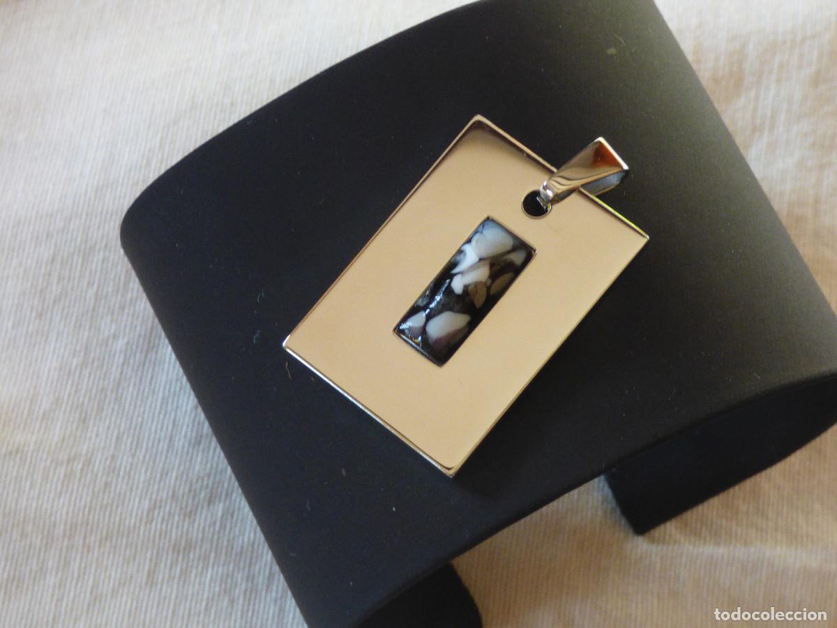 Joyeria: Colgante,acero y murano. - Foto 1