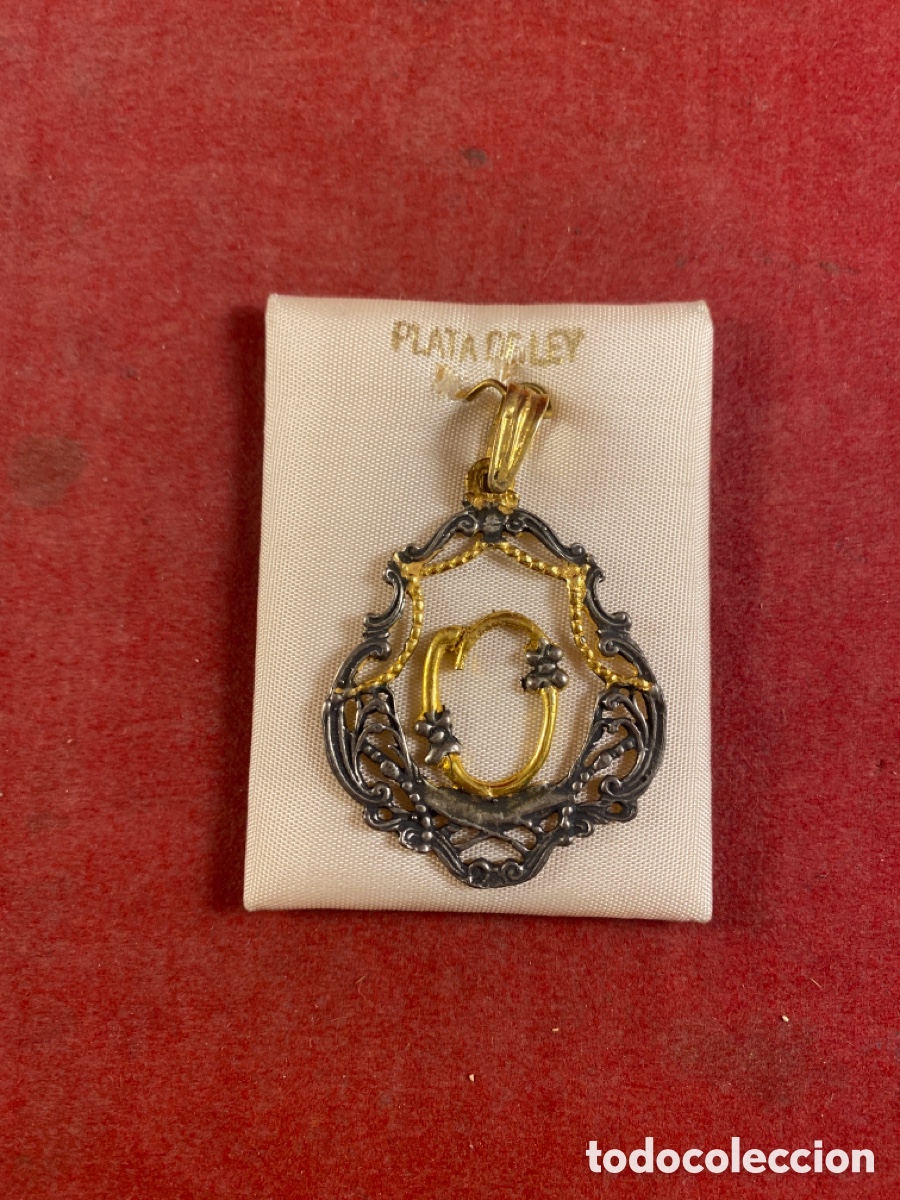 Joyeria: COLGANTE DE PLATA 1a LEY LETRA O - Foto 1