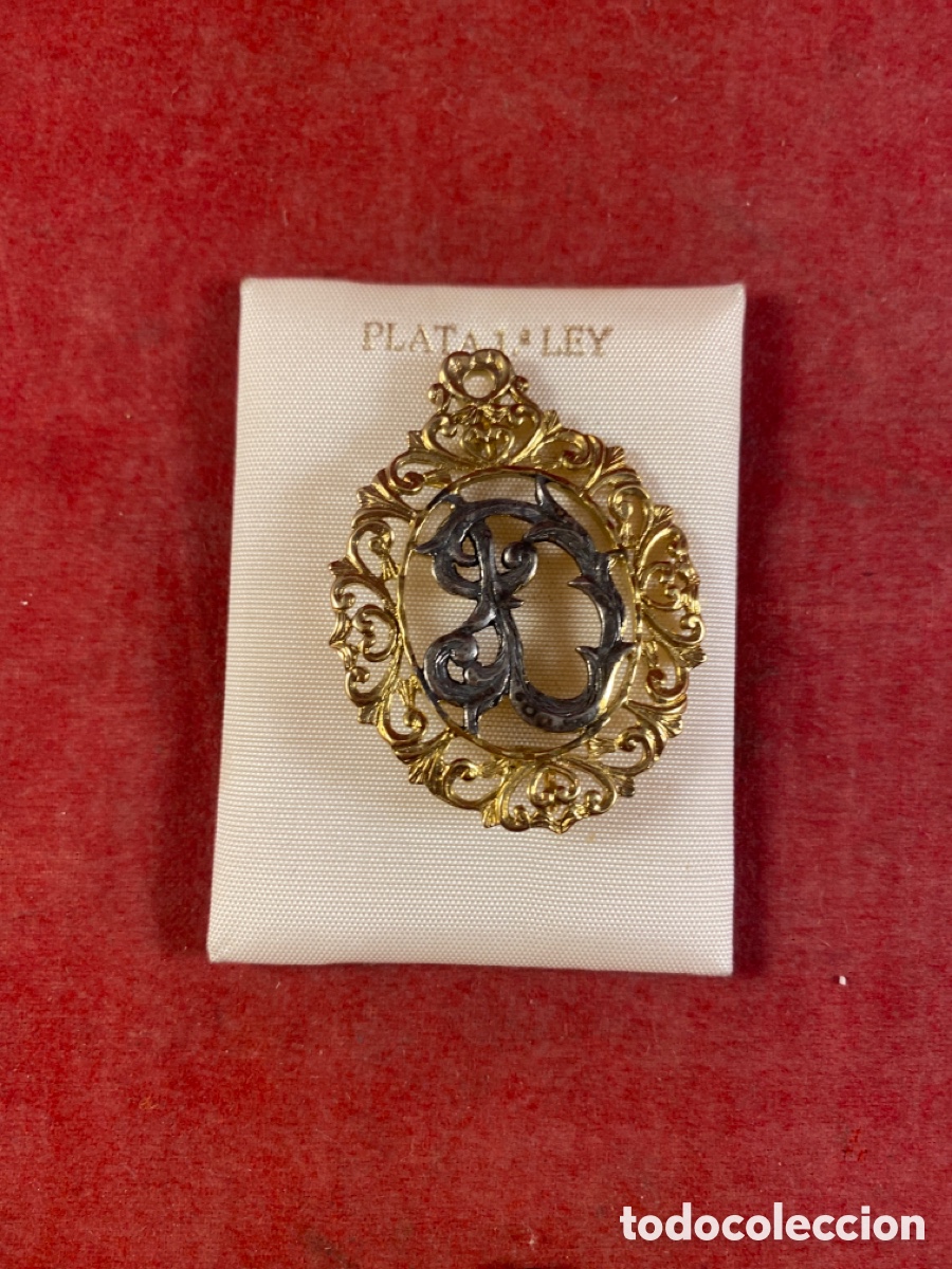Joyeria: BROCHE DE PLATA 1a LEY LETRA D - Foto 1
