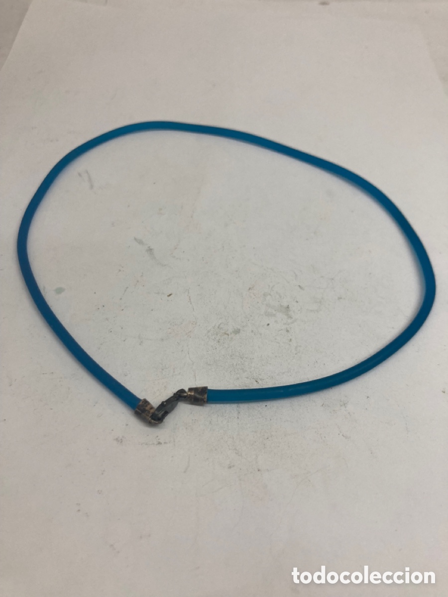 Joyeria: Collar con cierre de plata y caucho - Foto 1