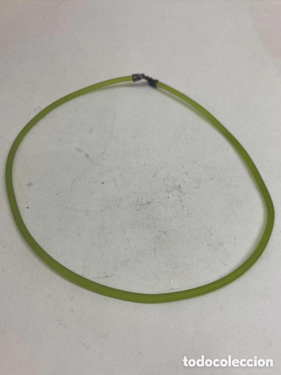 Joyeria: Collar con cierre de plata y caucho - Foto 1