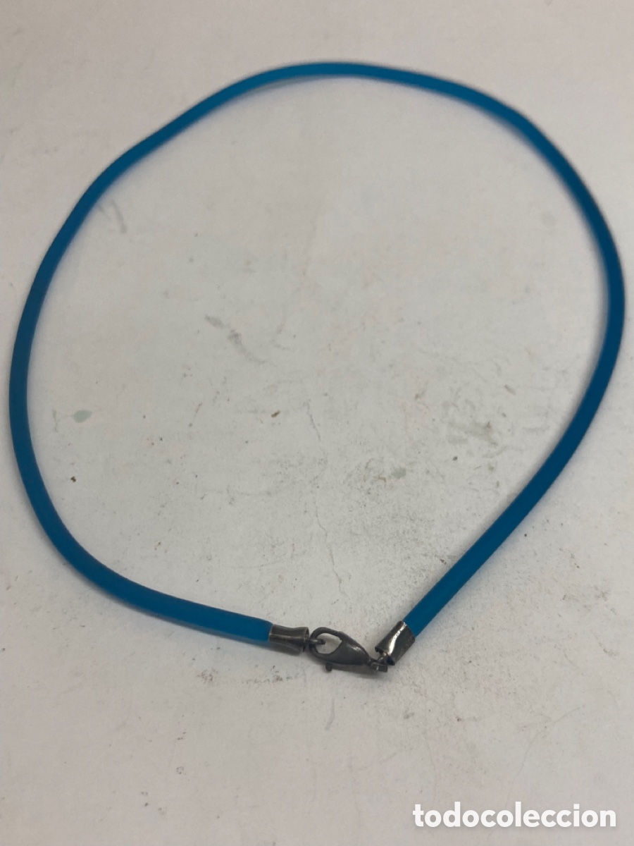 Joyeria: Collar con cierre de plata y caucho - Foto 1