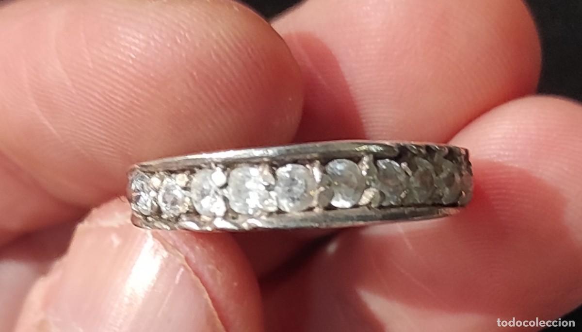 Joyeria: Anillo Plata y Circonitas 925 ml. - Foto 2