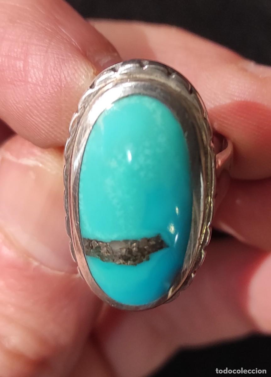 Joyeria: Anillo Plata y Turquesa 925 ml. - Foto 5