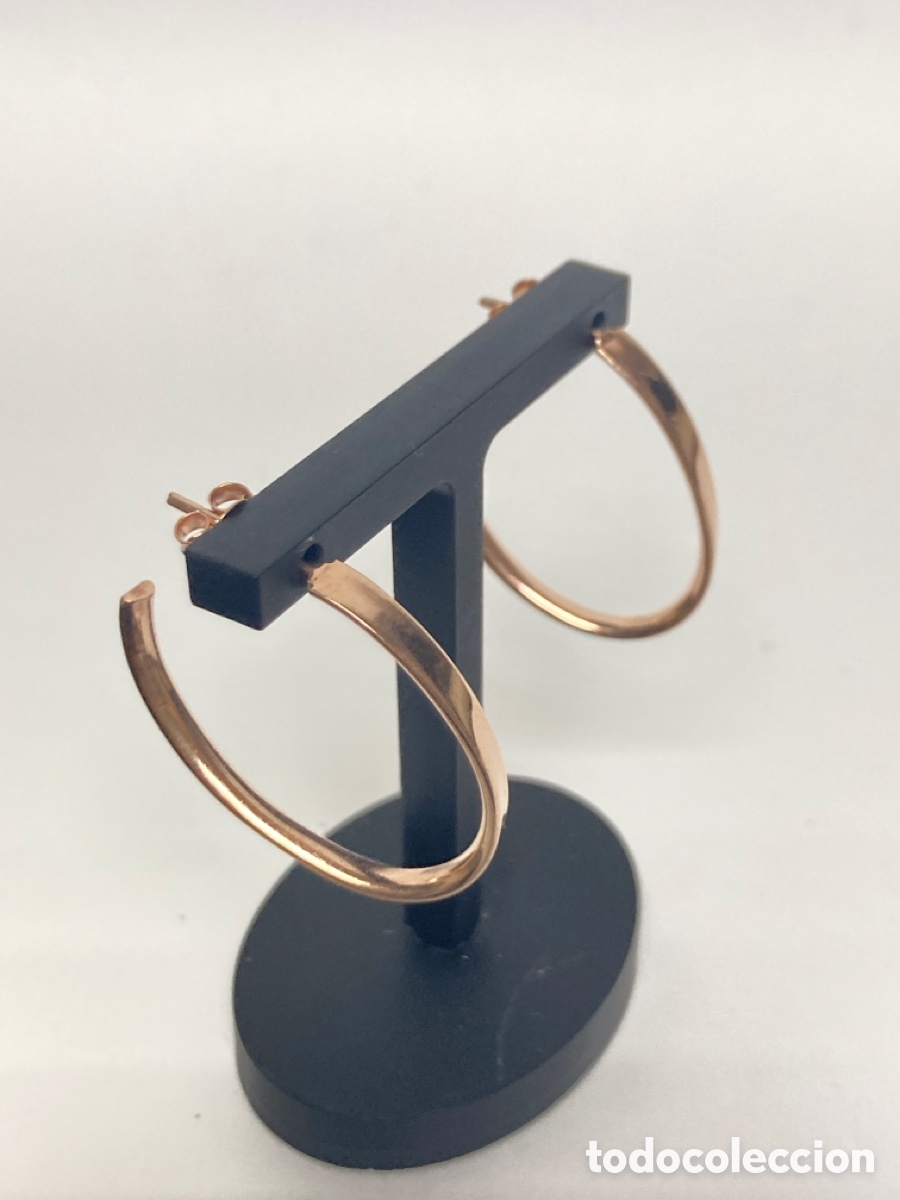 Joyeria: Criollas de plata chapado oro rosa - Foto 2