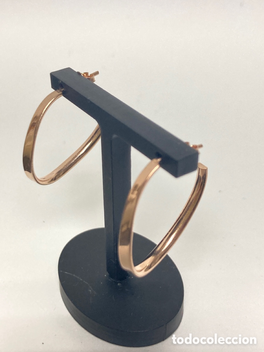 Joyeria: Criollas de plata chapado oro rosa - Foto 3