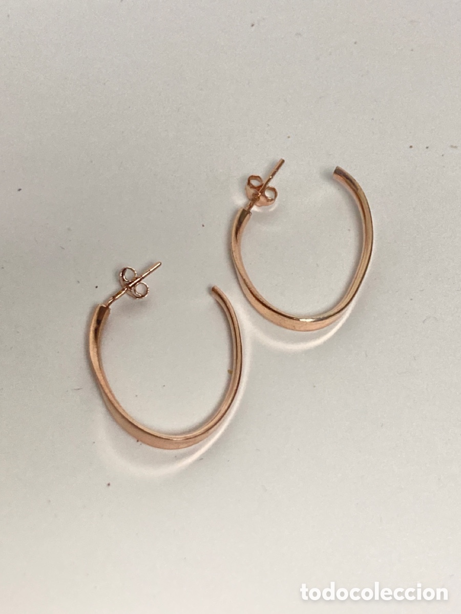 Joyeria: Criollas de plata chapado oro rosa - Foto 4