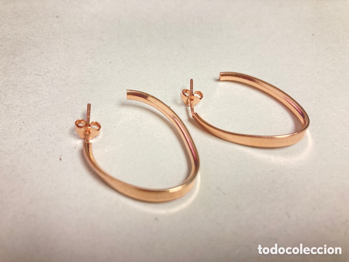Joyeria: Criollas de plata chapado oro rosa - Foto 5