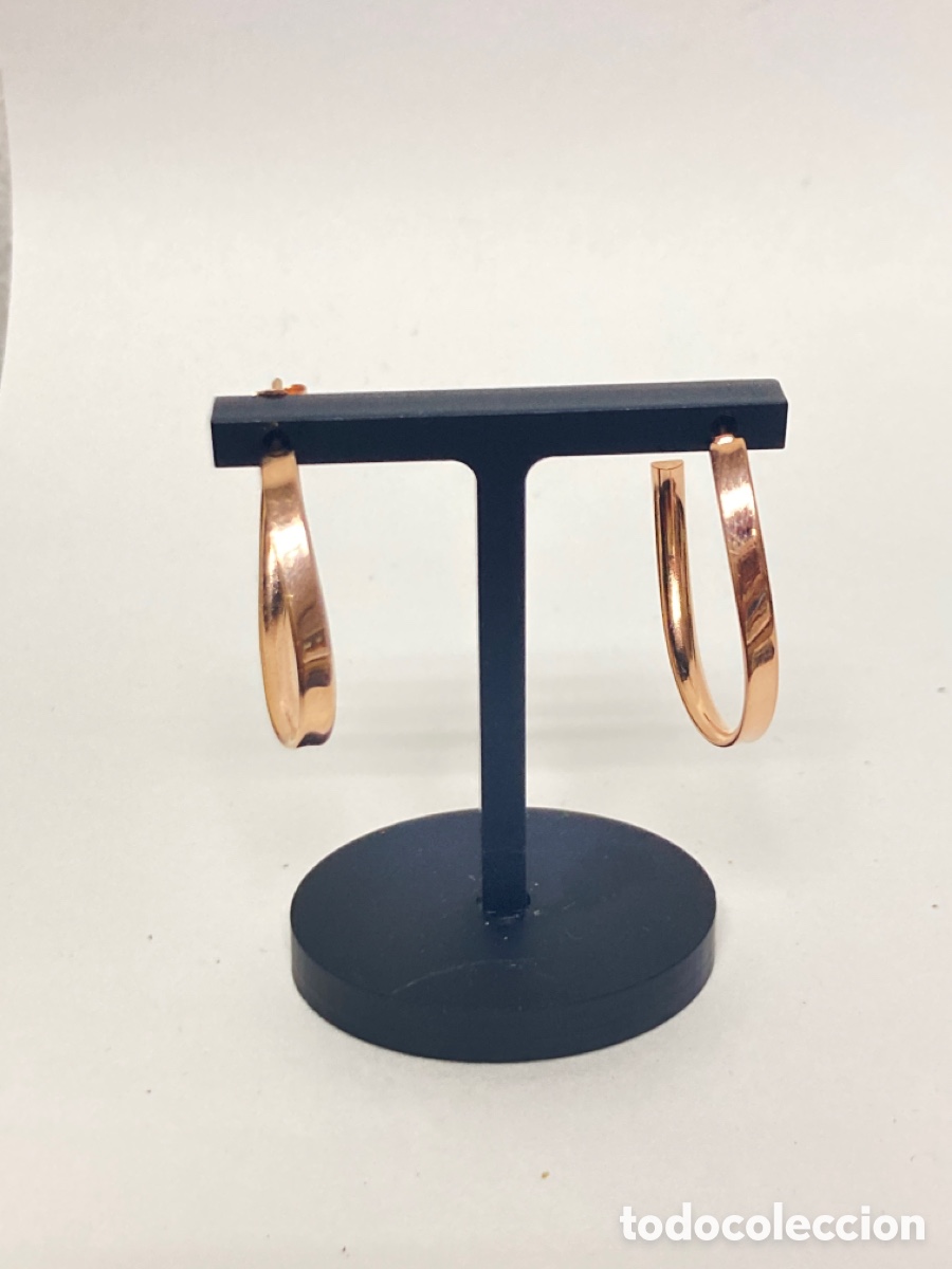 Joyeria: Criollas de plata chapado oro rosa - Foto 1