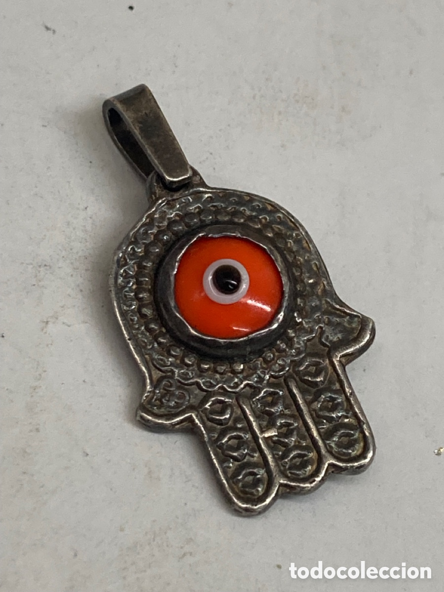 Joyeria: Colgante de plata mano de F&aacute;tima - Foto 1