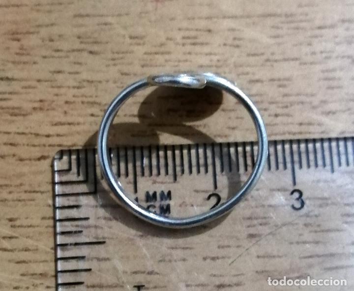 Joyeria: BONITO ANILLO DE PLATA DE LEY, ESPIRALES. - Foto 2
