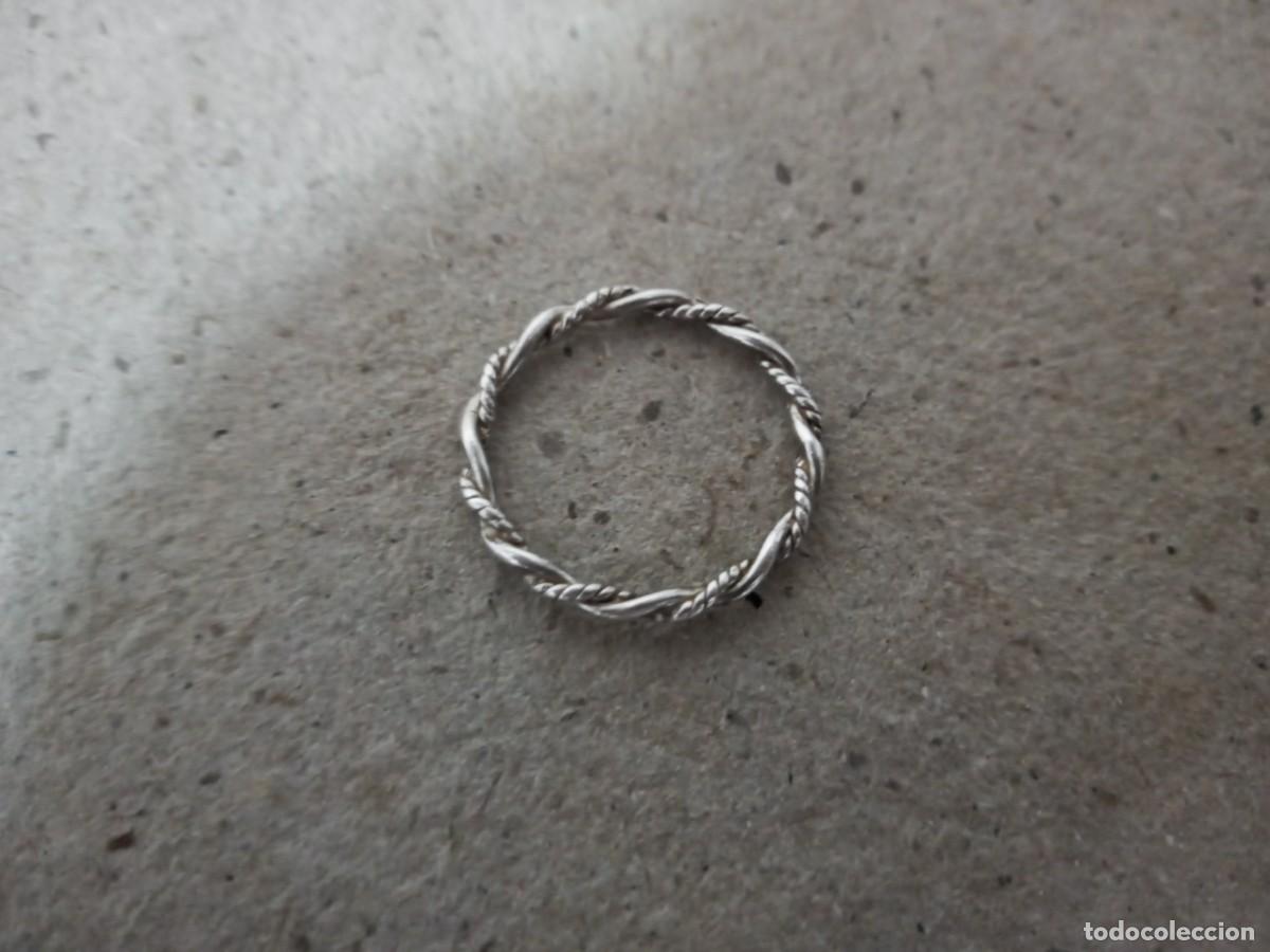 Joyeria: BONITO ANILLO ANTIGUO DE PLATA 925 - Foto 5