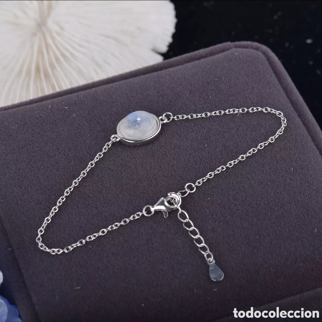 Joyeria: Pulsera de Plata y Piedra Lunar ENV&Iacute;O GRATIS!! - Foto 2