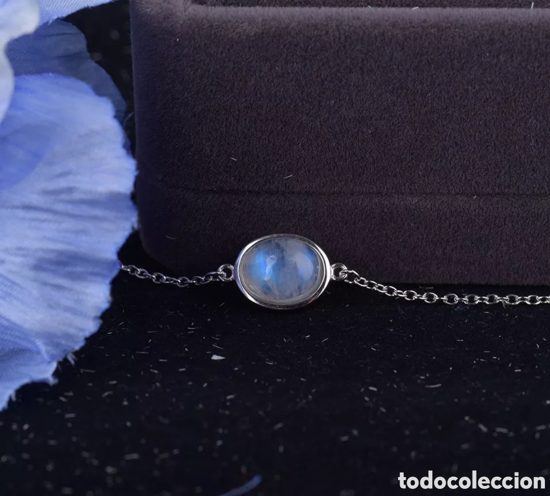 Joyeria: Pulsera de Plata y Piedra Lunar ENV&Iacute;O GRATIS!! - Foto 4