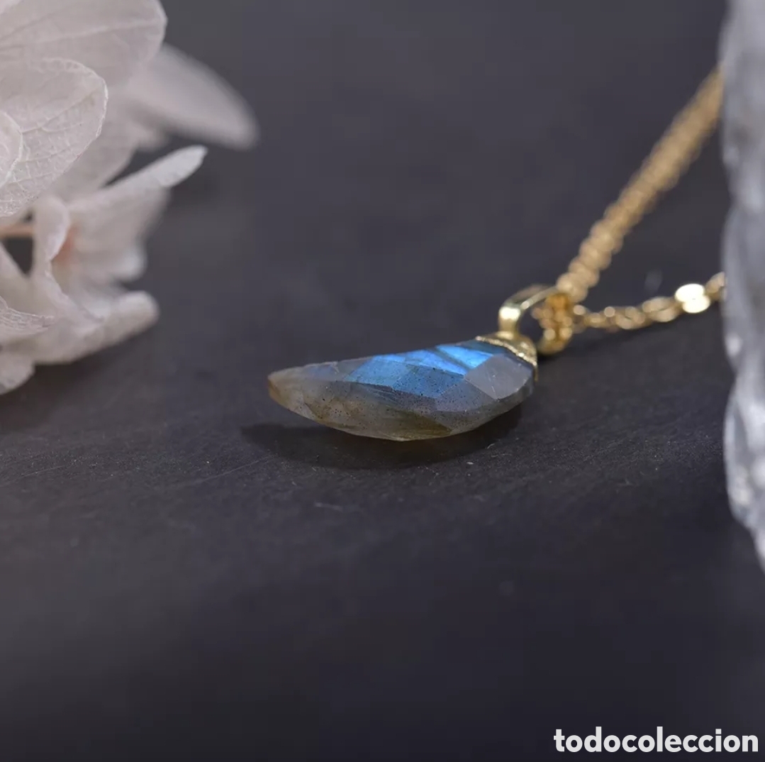 Joyeria: Collar chapado Oro 14K y Labradorite ENV&Iacute;O GRATIS!! - Foto 2