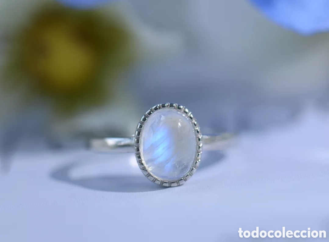 Joyeria: Anillo de Plata y piedra Lunar ENV&Iacute;O GRATIS!! - Foto 2