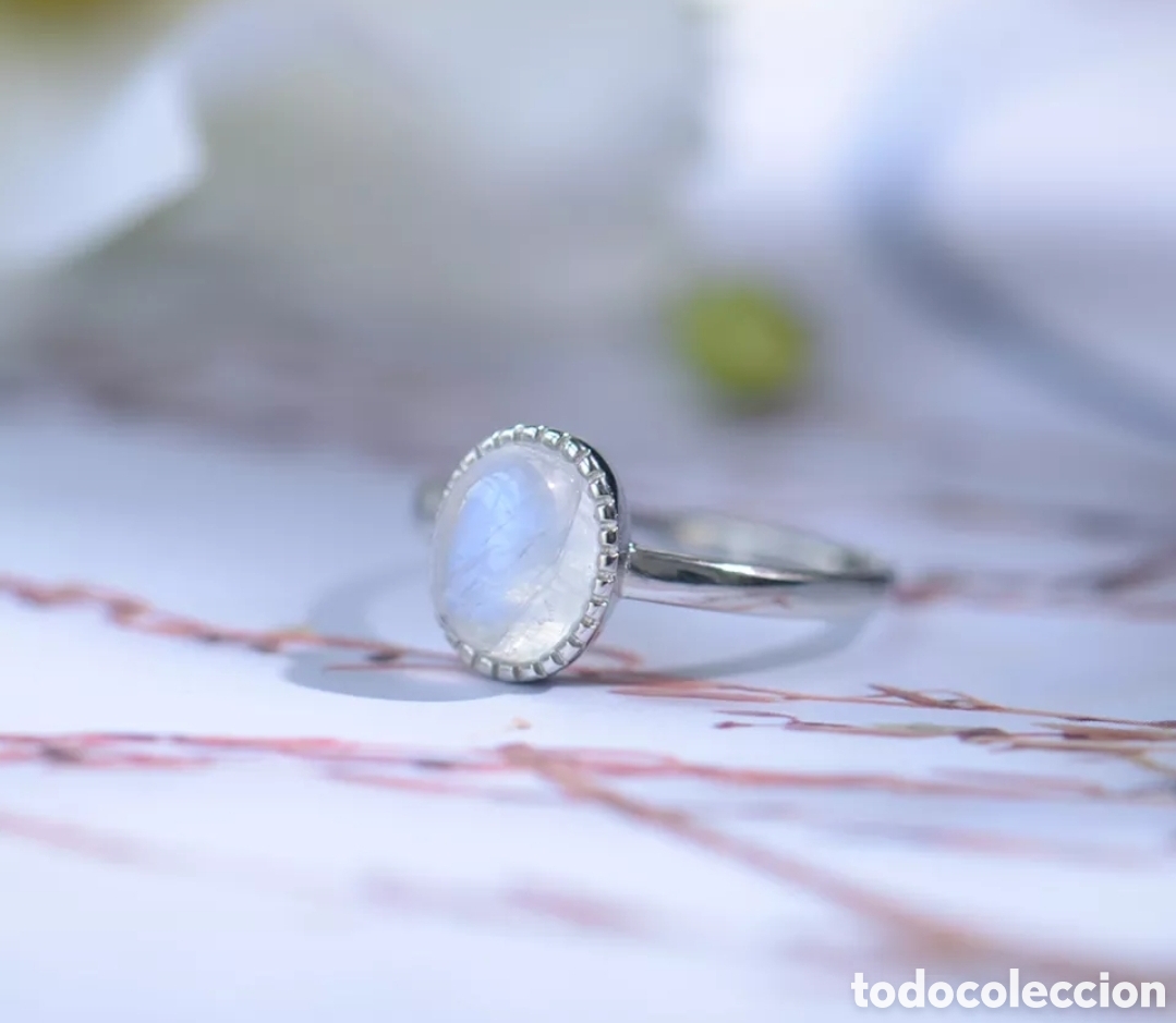 Joyeria: Anillo de Plata y piedra Lunar ENV&Iacute;O GRATIS!! - Foto 3