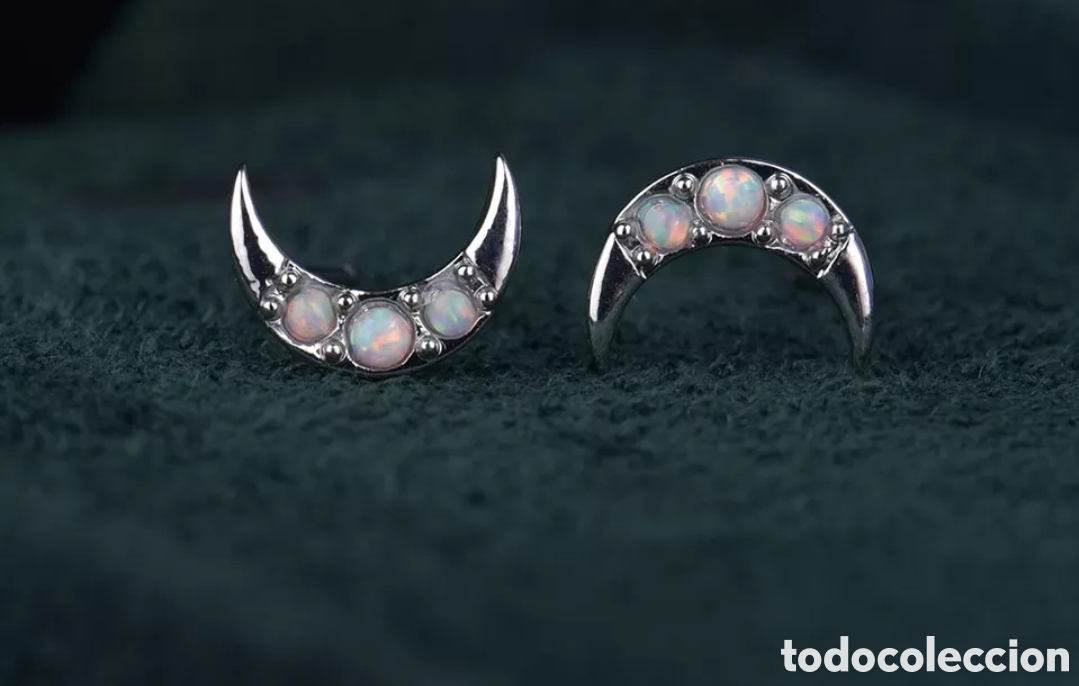 Joyeria: Pendientes de Plata Luna ENV&Iacute;O GRATIS!! - Foto 2