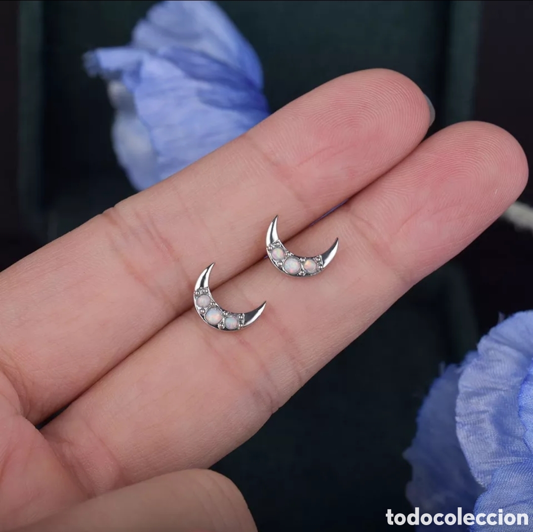 Joyeria: Pendientes de Plata Luna ENV&Iacute;O GRATIS!! - Foto 3