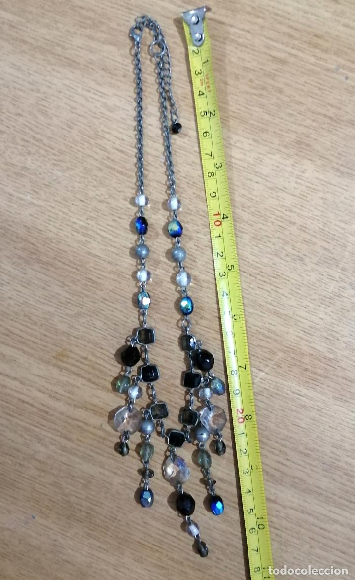 Joyeria: COLLAR MET&Aacute;LICO Y CRISTALITOS - Foto 2