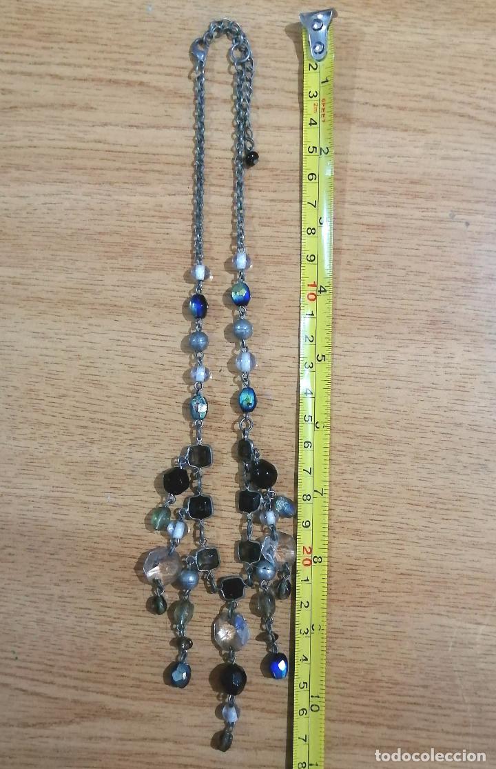 Joyeria: COLLAR MET&Aacute;LICO Y CRISTALITOS - Foto 4