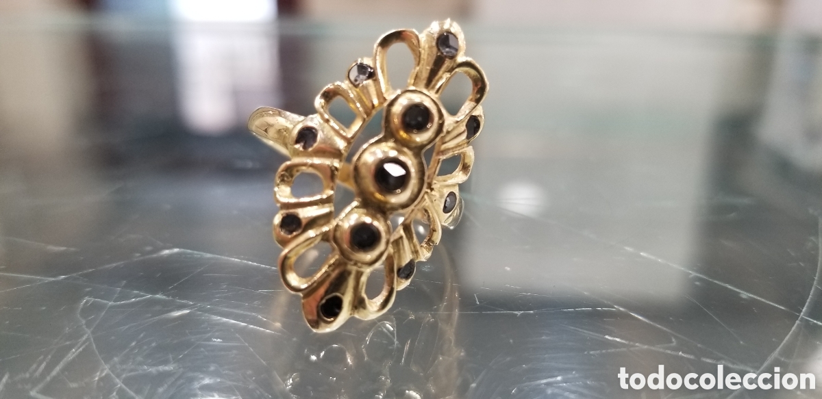 Joyeria: Sortija De teja en oro de 14 quilates - Foto 3