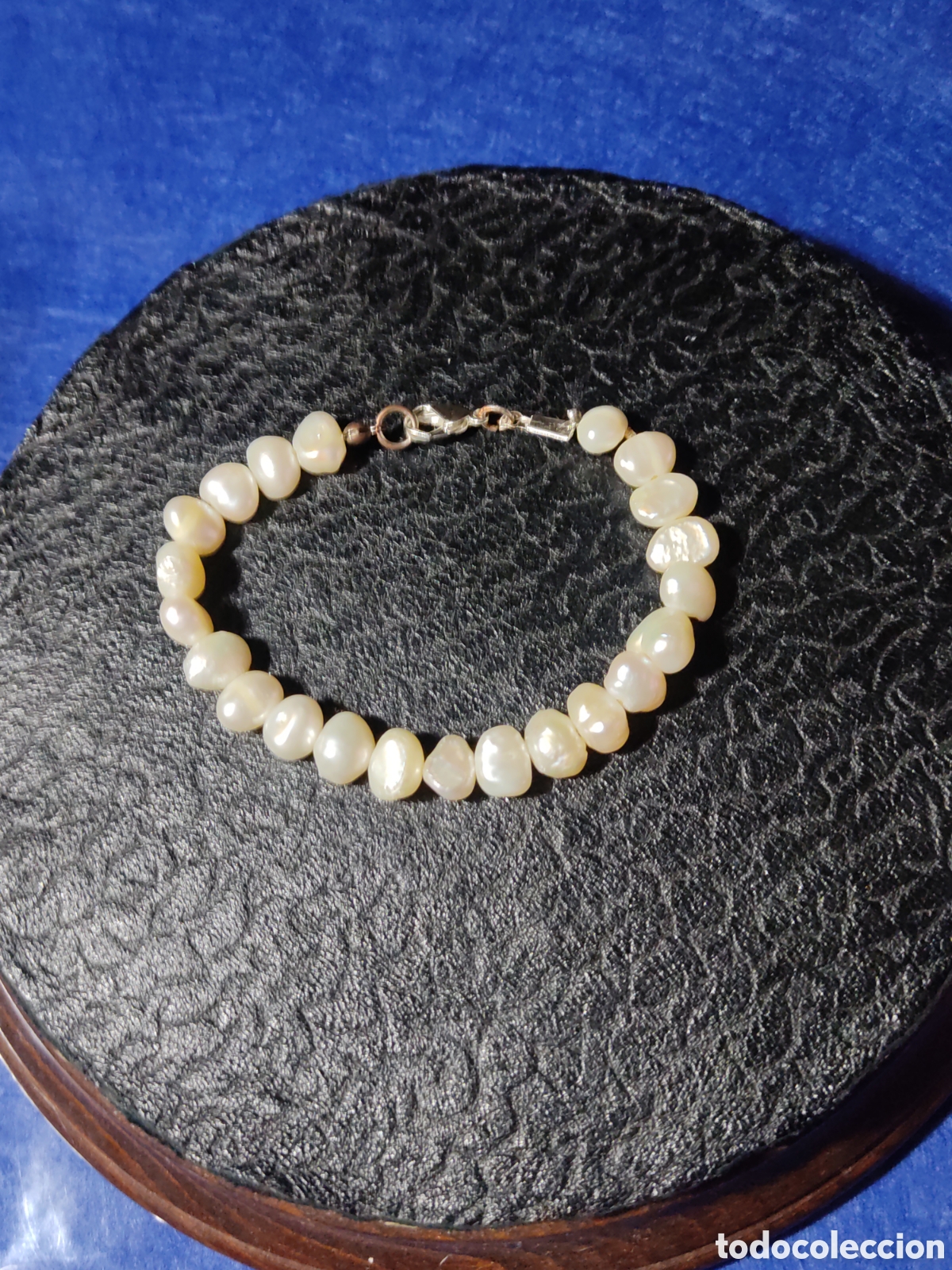 Joyeria: Pulsera de perlas barrocas, vintage. - Foto 2
