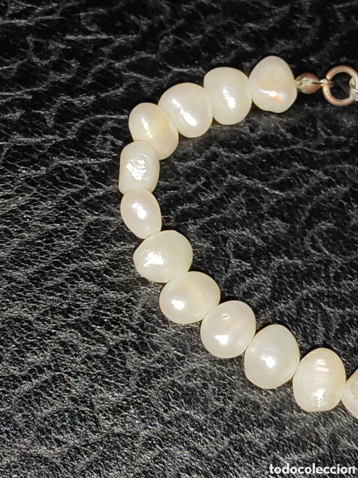 Joyeria: Pulsera de perlas barrocas, vintage. - Foto 3