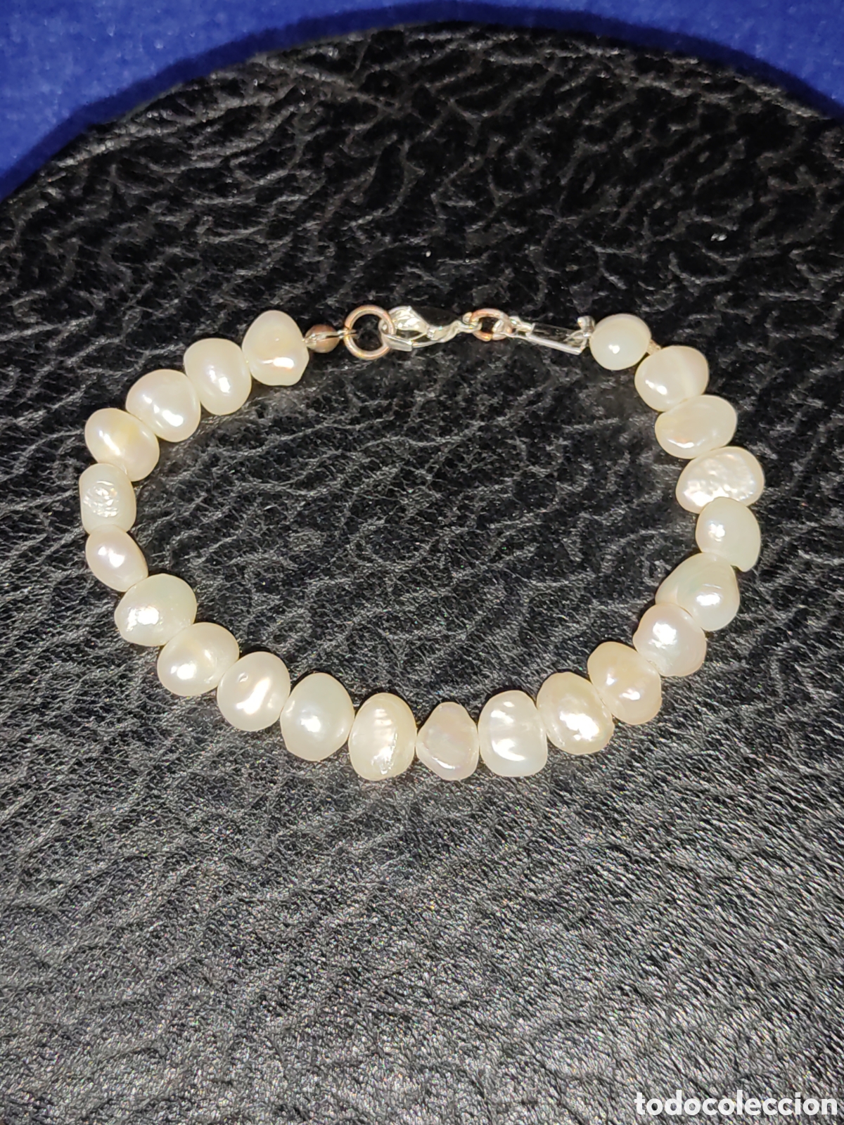 Joyeria: Pulsera de perlas barrocas, vintage. - Foto 1