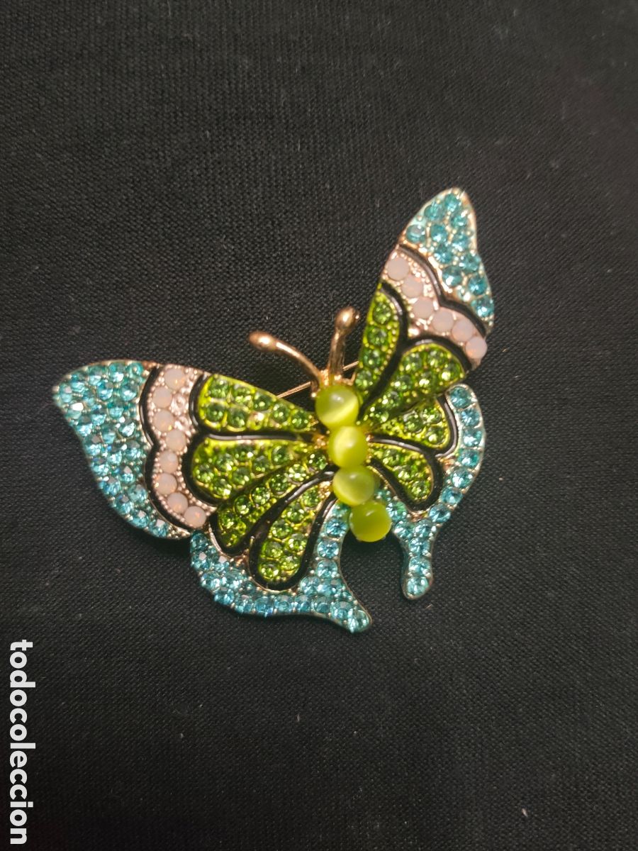 Joyeria: BELL&Iacute;SIMO BROCHE MARIPOSA - Foto 2