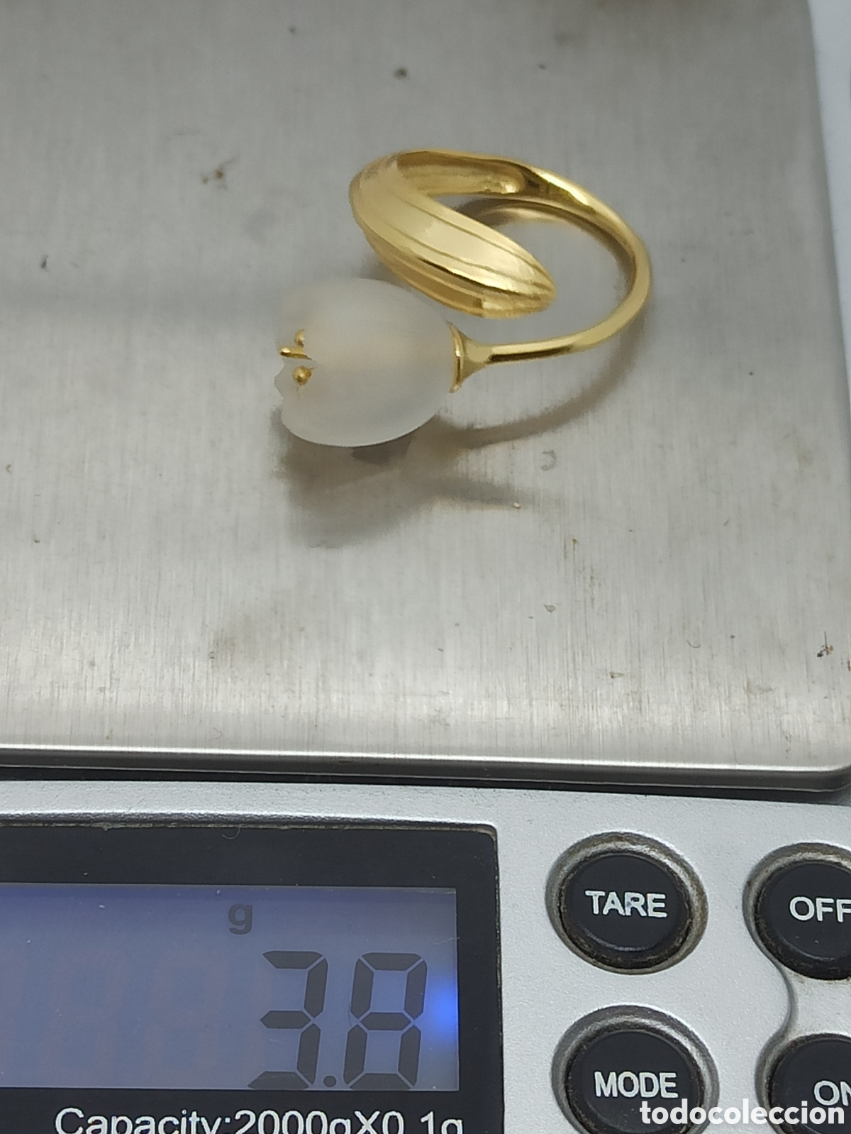 Joyeria: Anillo en plata de ley 925 placado en oro - Foto 9
