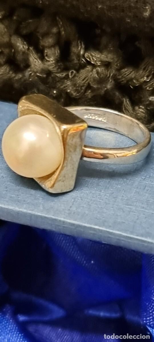 Joyeria: Anillo plata ley 925 con perla - Foto 7