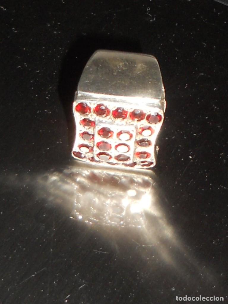 Joyeria: ANTIGUO ANILLO CON PAVE DE GRANATES - Foto 12