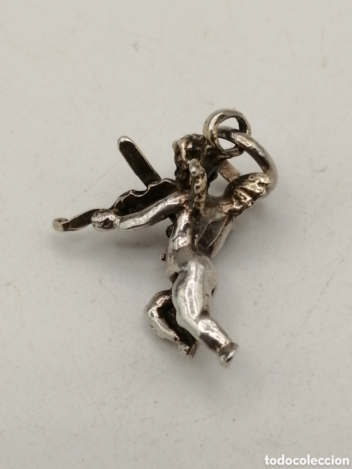 Joyeria: Colgante plata de ley. Querub&iacute;n - Foto 2