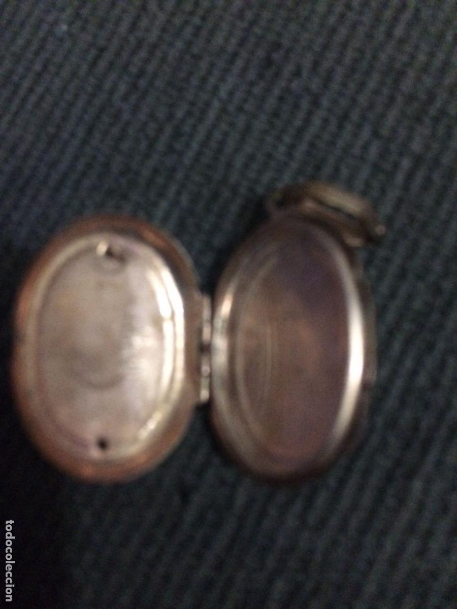 Joyeria: Guardapelo metal esmalte xix - Foto 2