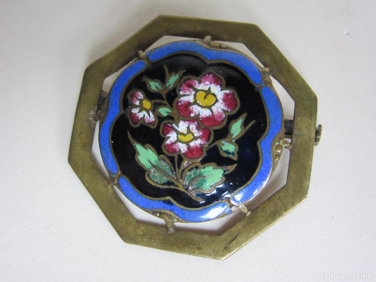 Joyeria: BROCHE EN LATON ESMALTADO - Foto 1
