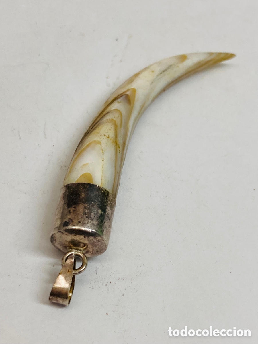 Joyeria: Colgante de plata y n&aacute;car/C43 - Foto 2