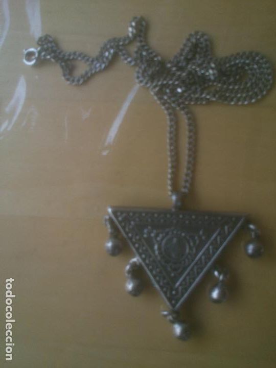 Joyeria: Cadena de plata contrastada de 925 con colgante. - Foto 2