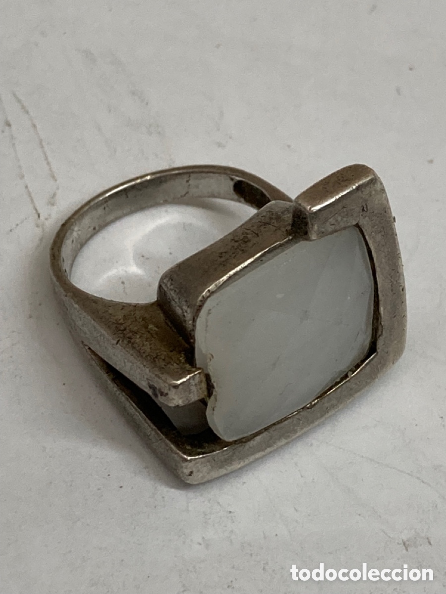 Joyeria: Anillo de plata y piedra /SORT 07 - Foto 1