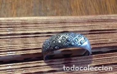 Joyeria: ANILLO DE PLATA CON MARQUESITAS. MEDIDA 18 - Foto 2