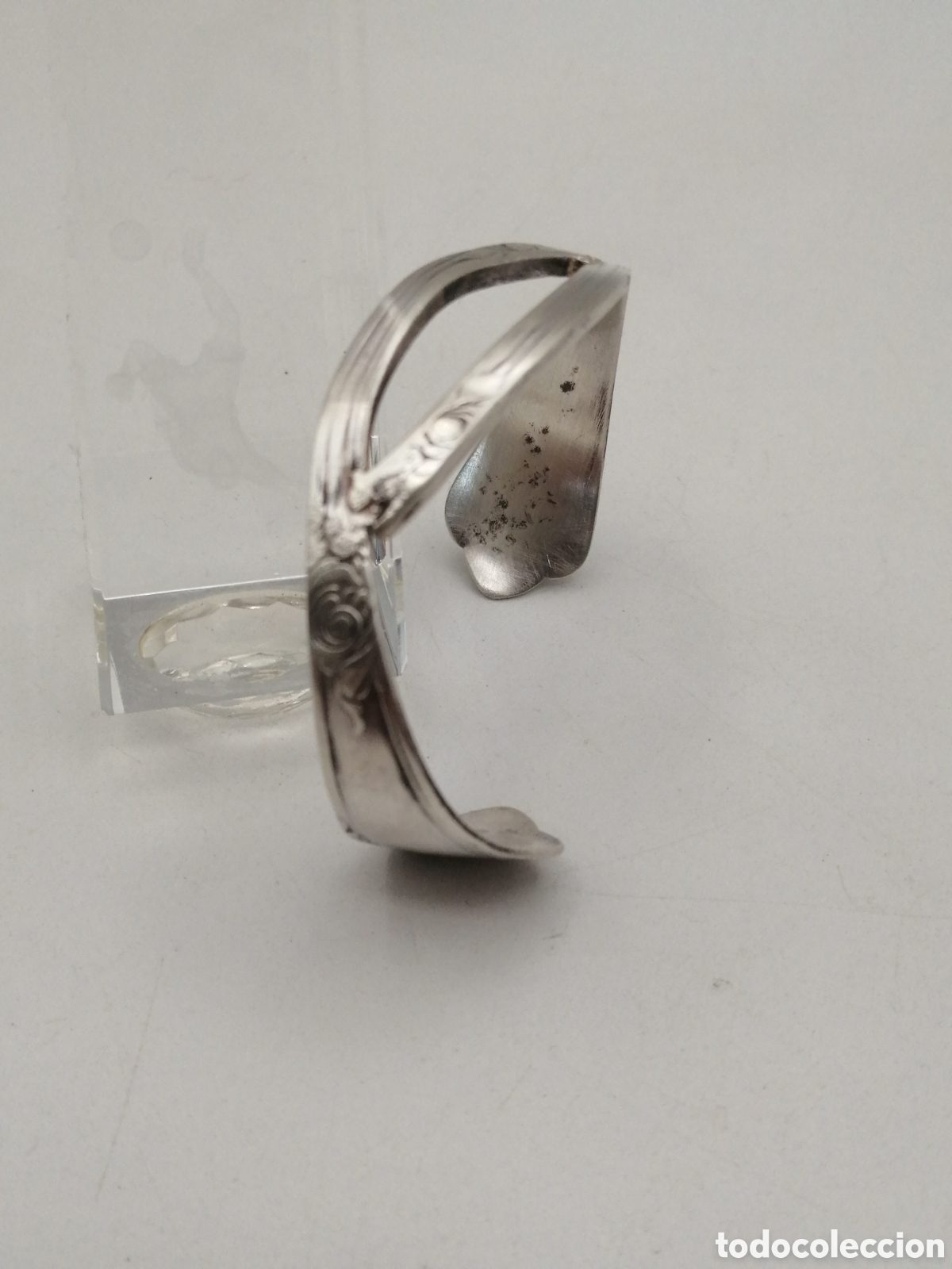 Joyeria: Pulsera brazalete plata de ley - Foto 2